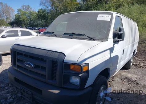 2013 Ford E-150 Commercial z USA, uszkodzony, nr VIN 1FTNS1EW1DDA29427